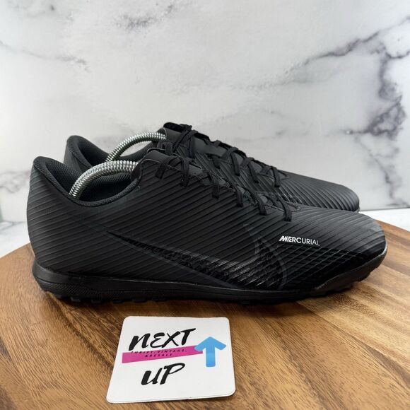 Men’s 10.5-Nike Zoom Mercurial Vapor 15 Club Tf nby Black Smoke Grey DJ5968-001 main image 7